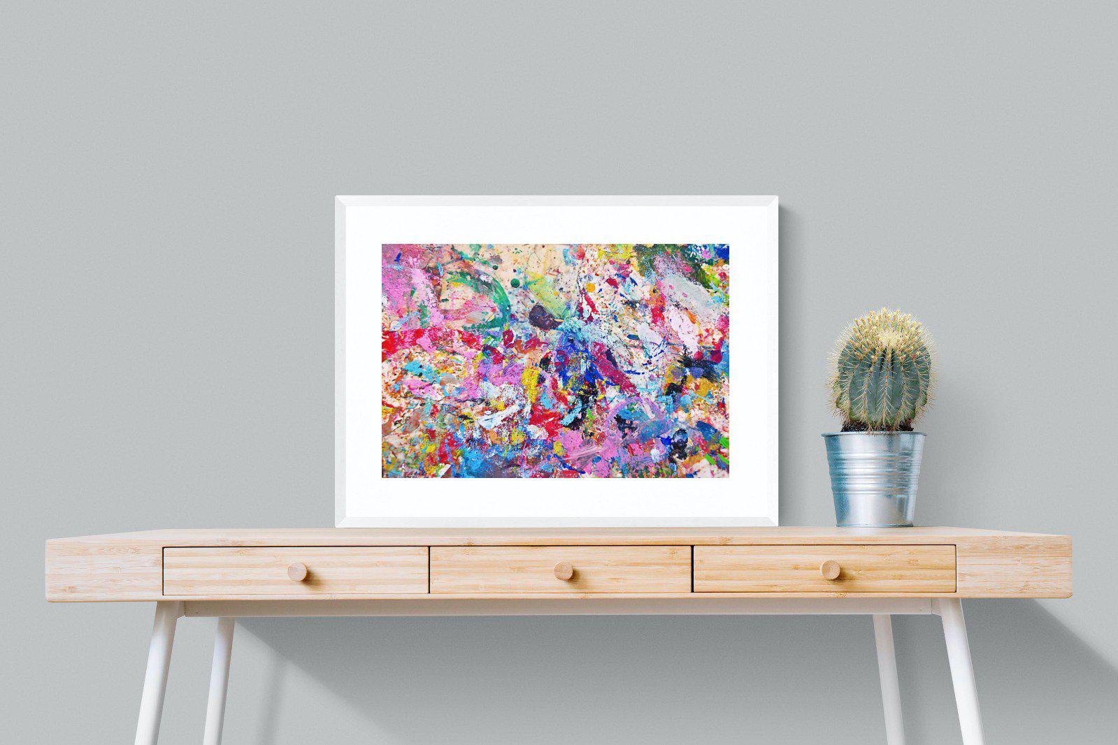Celebration-Wall_Art-80 x 60cm-Framed Print-White-Pixalot