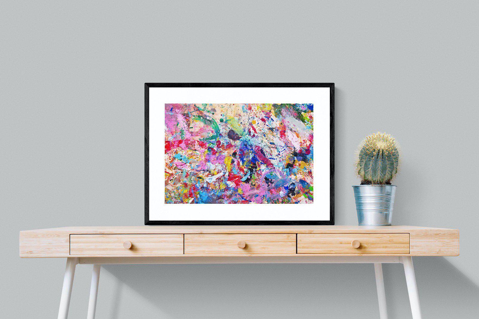 Celebration-Wall_Art-80 x 60cm-Framed Print-Black-Pixalot