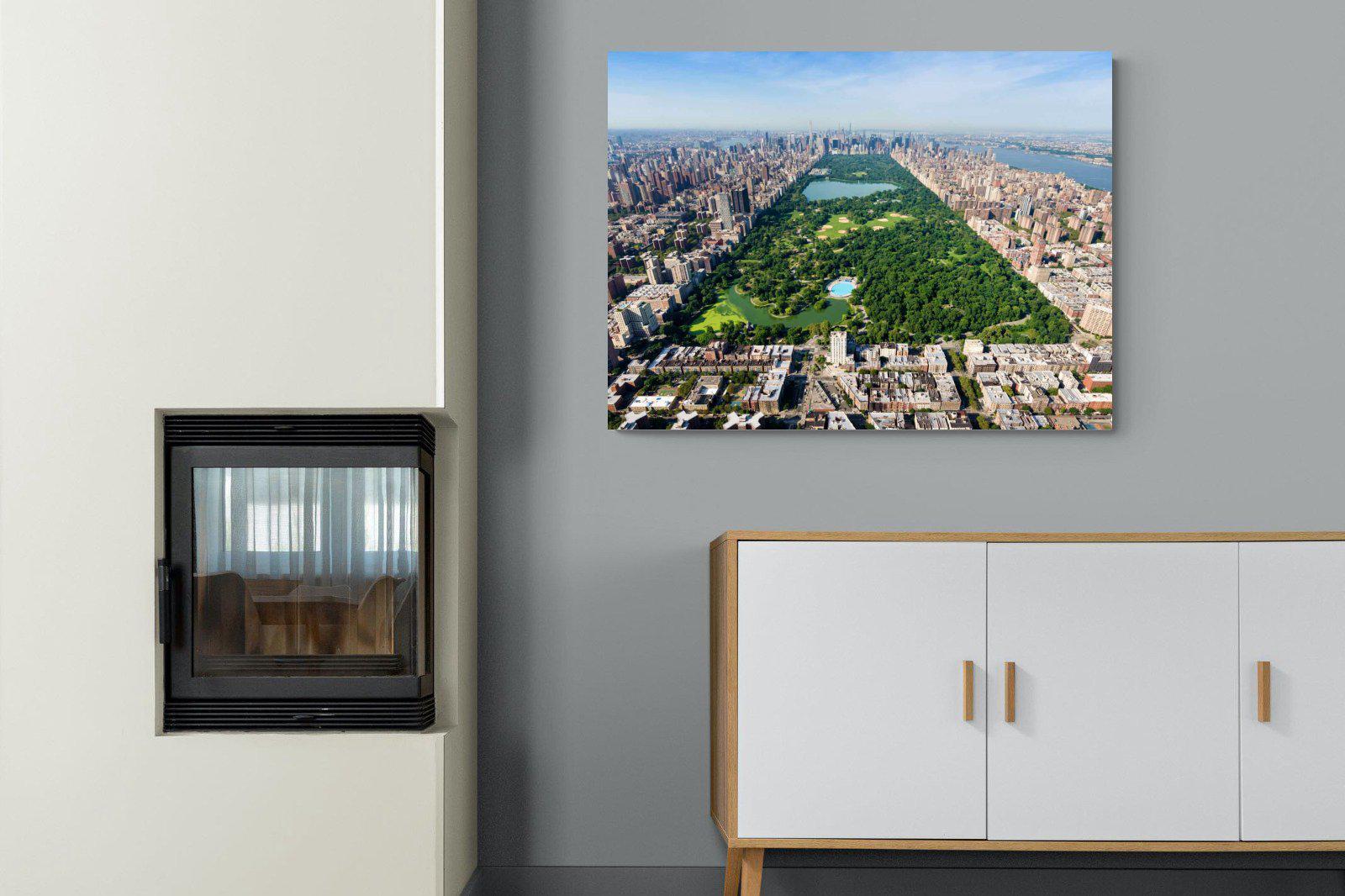 Central Park-Wall_Art-100 x 75cm-Mounted Canvas-No Frame-Pixalot
