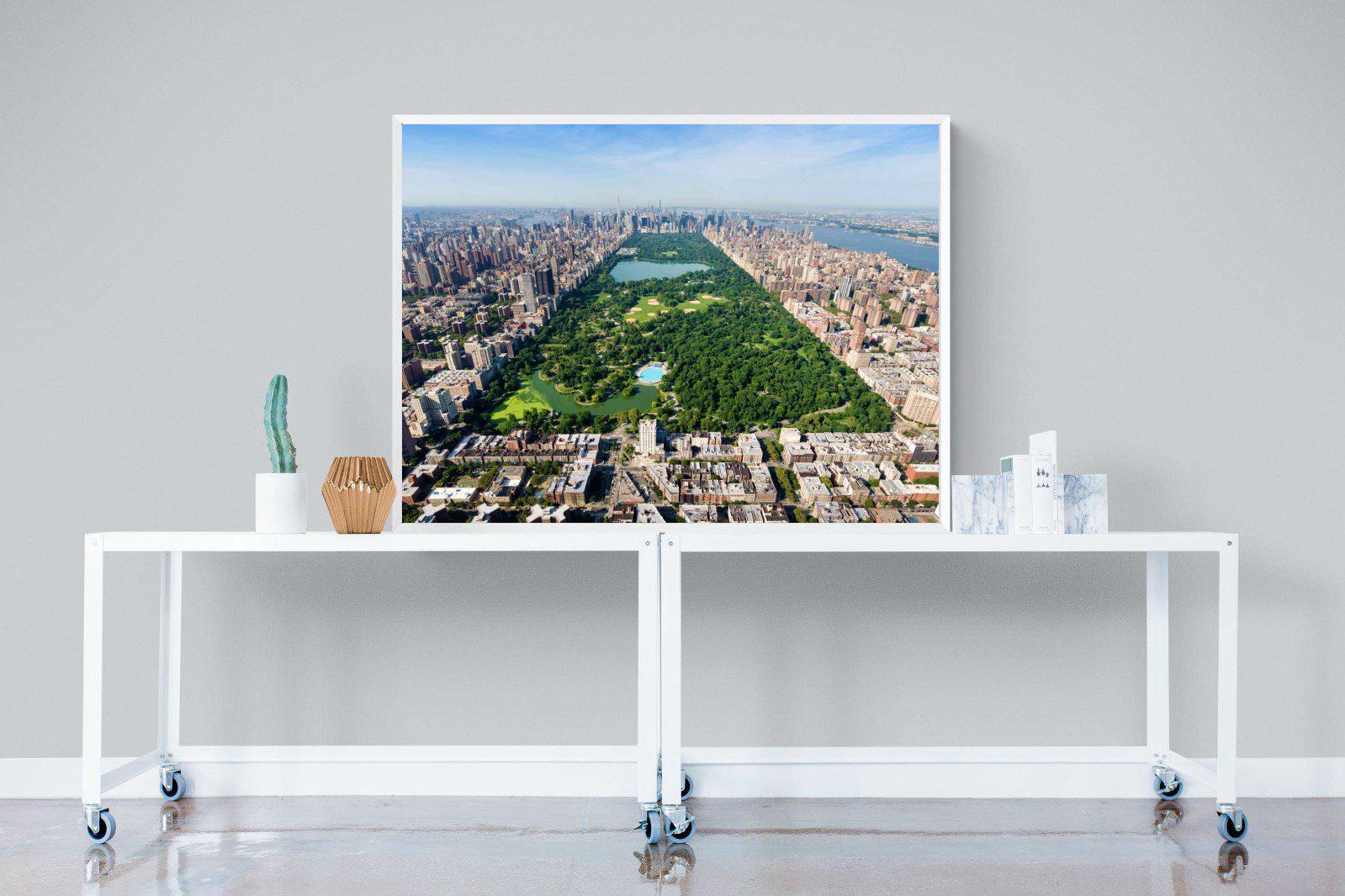 Central Park-Wall_Art-120 x 90cm-Mounted Canvas-White-Pixalot