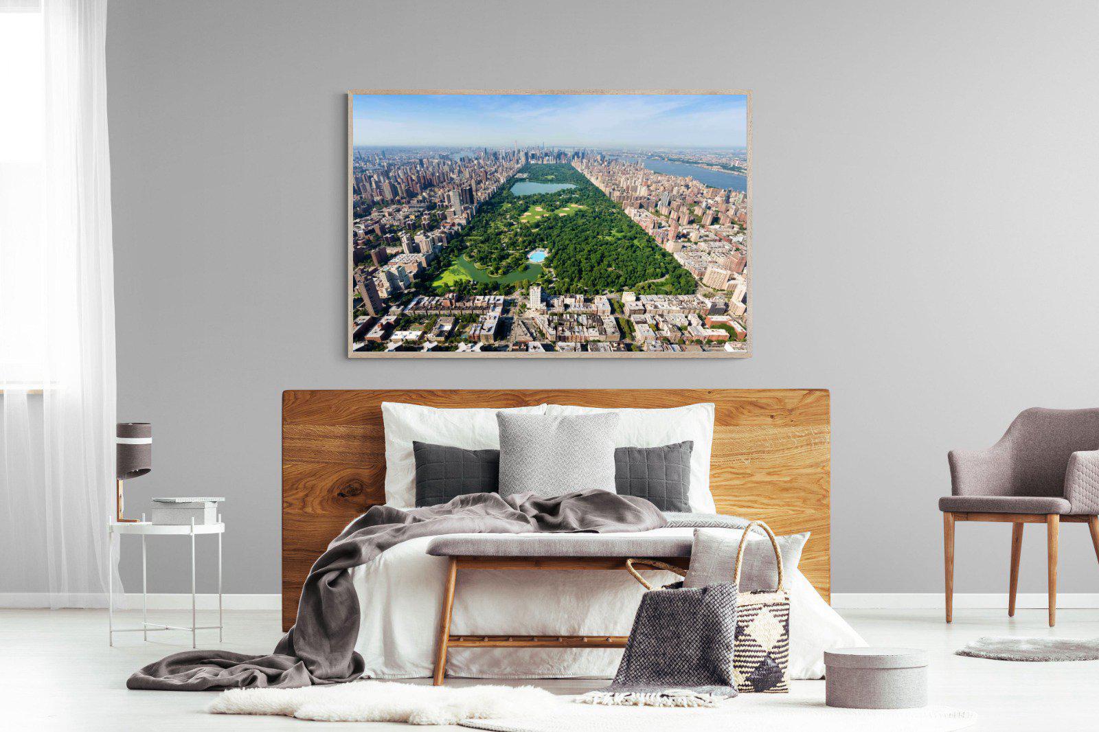Central Park-Wall_Art-150 x 100cm-Mounted Canvas-Wood-Pixalot