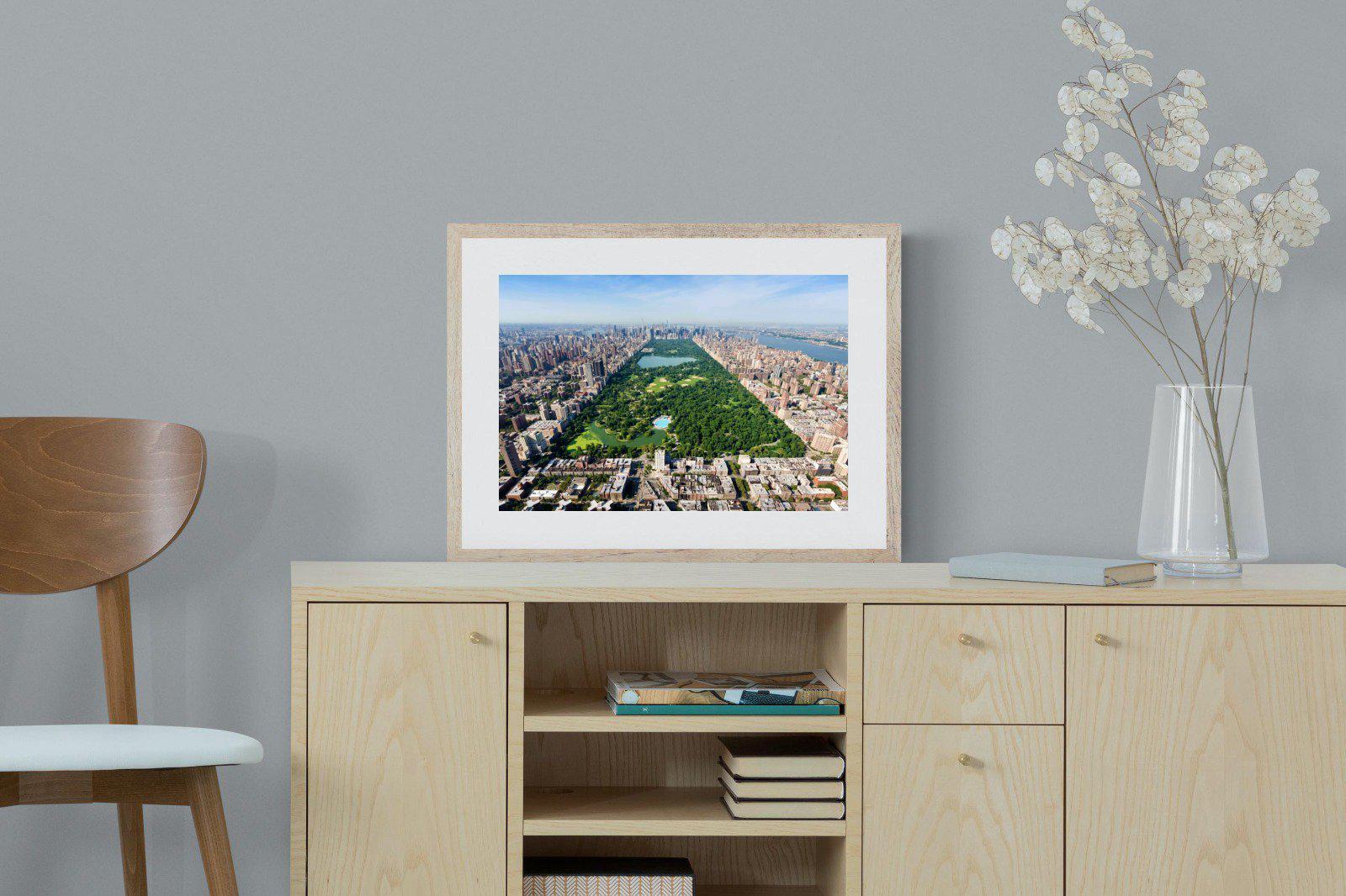 Central Park-Wall_Art-60 x 45cm-Framed Print-Wood-Pixalot