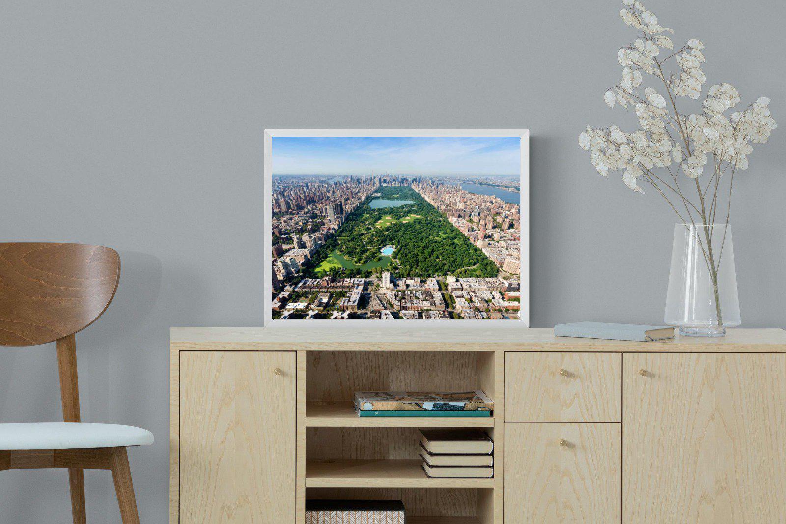 Central Park-Wall_Art-60 x 45cm-Mounted Canvas-White-Pixalot