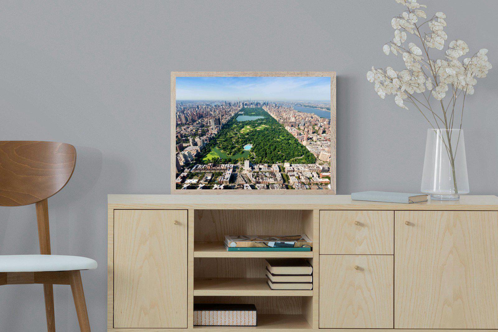 Central Park-Wall_Art-60 x 45cm-Mounted Canvas-Wood-Pixalot