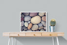 Chalky Pebbles-Wall_Art-80 x 60cm-Mounted Canvas-White-Pixalot