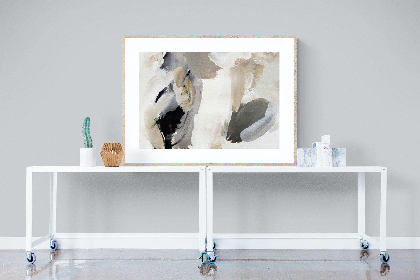 Changing Seasons #1-Wall_Art-120 x 90cm-Framed Print-Wood-Pixalot
