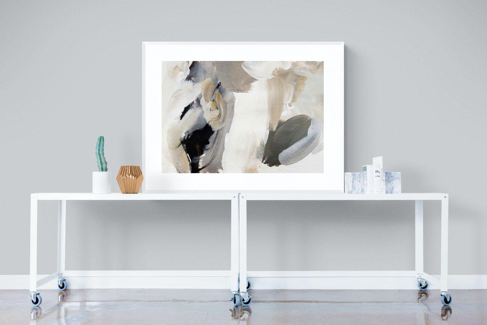 Changing Seasons #1-Wall_Art-120 x 90cm-Framed Print-White-Pixalot