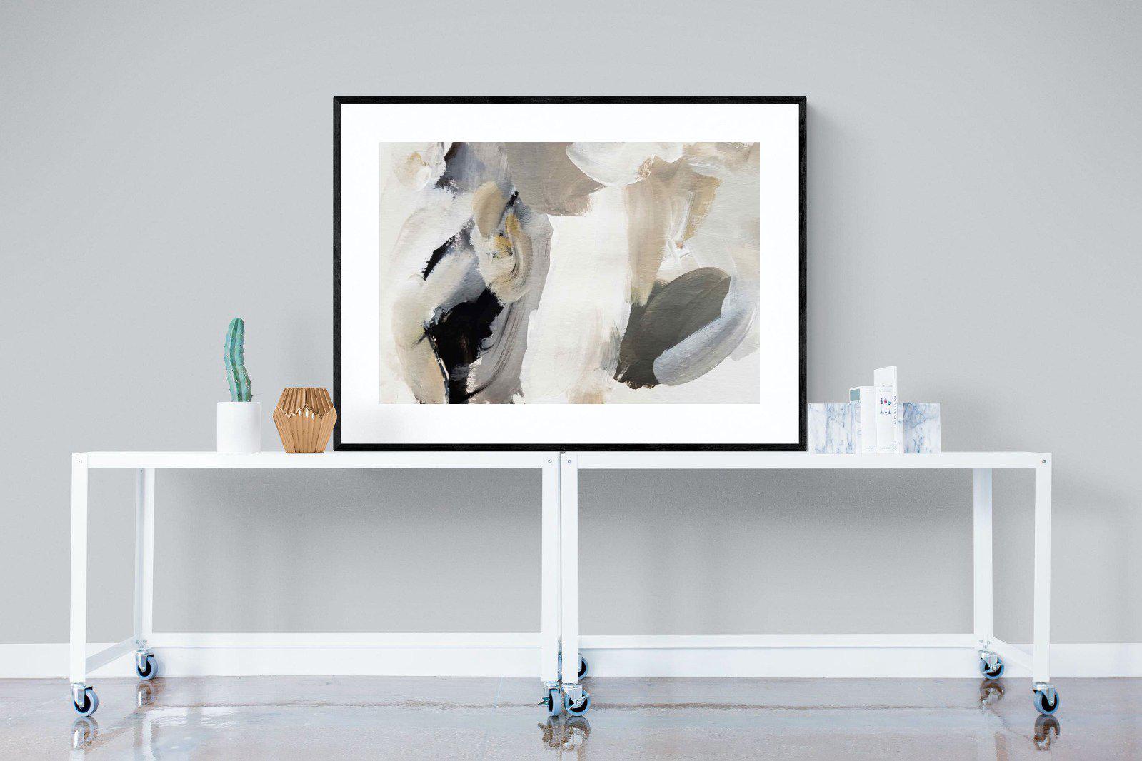 Changing Seasons #1-Wall_Art-120 x 90cm-Framed Print-Black-Pixalot