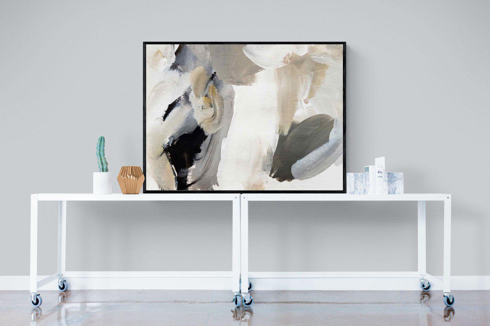 Changing Seasons #1-Wall_Art-120 x 90cm-Mounted Canvas-Black-Pixalot