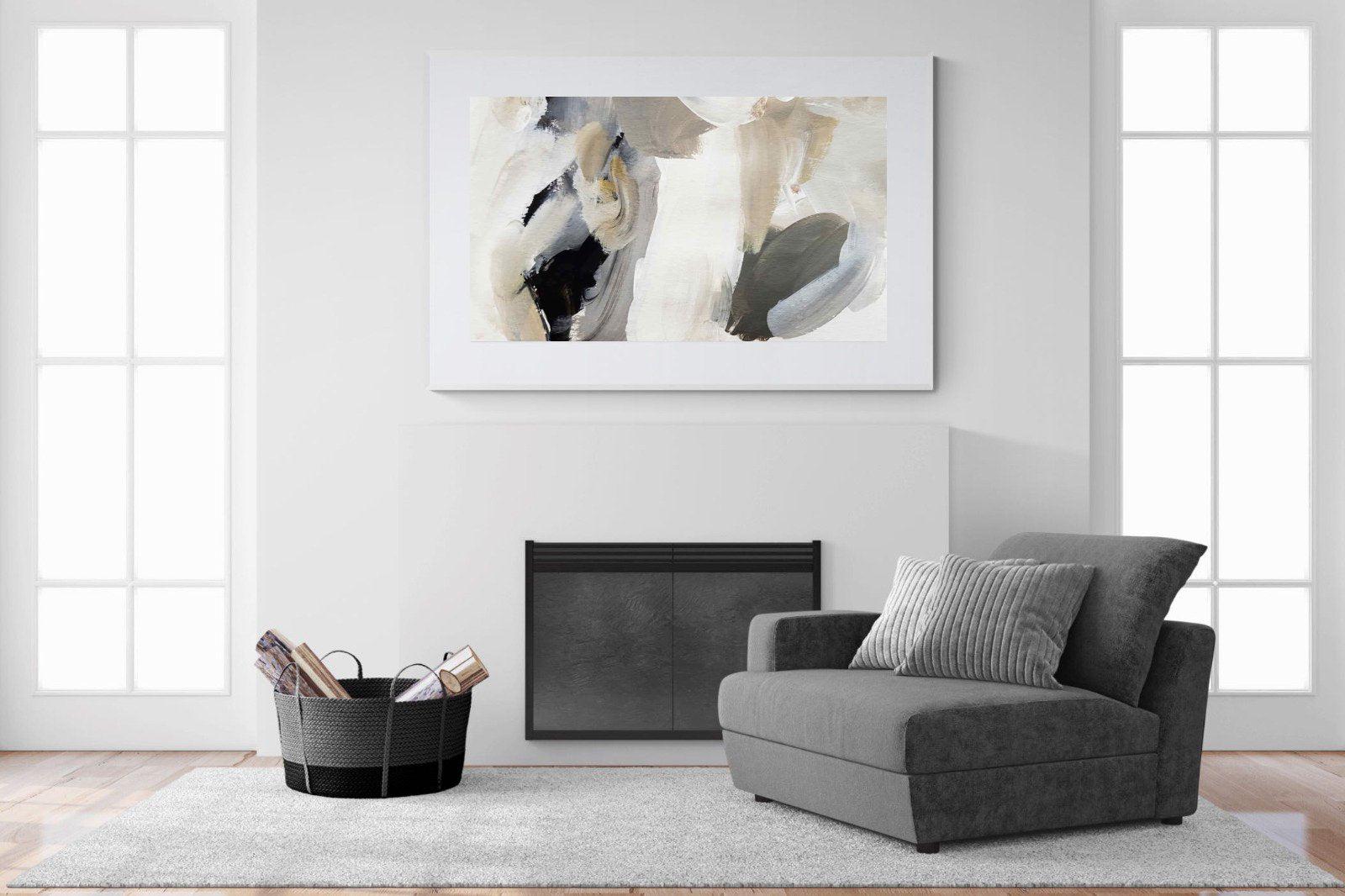 Changing Seasons #1-Wall_Art-150 x 100cm-Framed Print-White-Pixalot