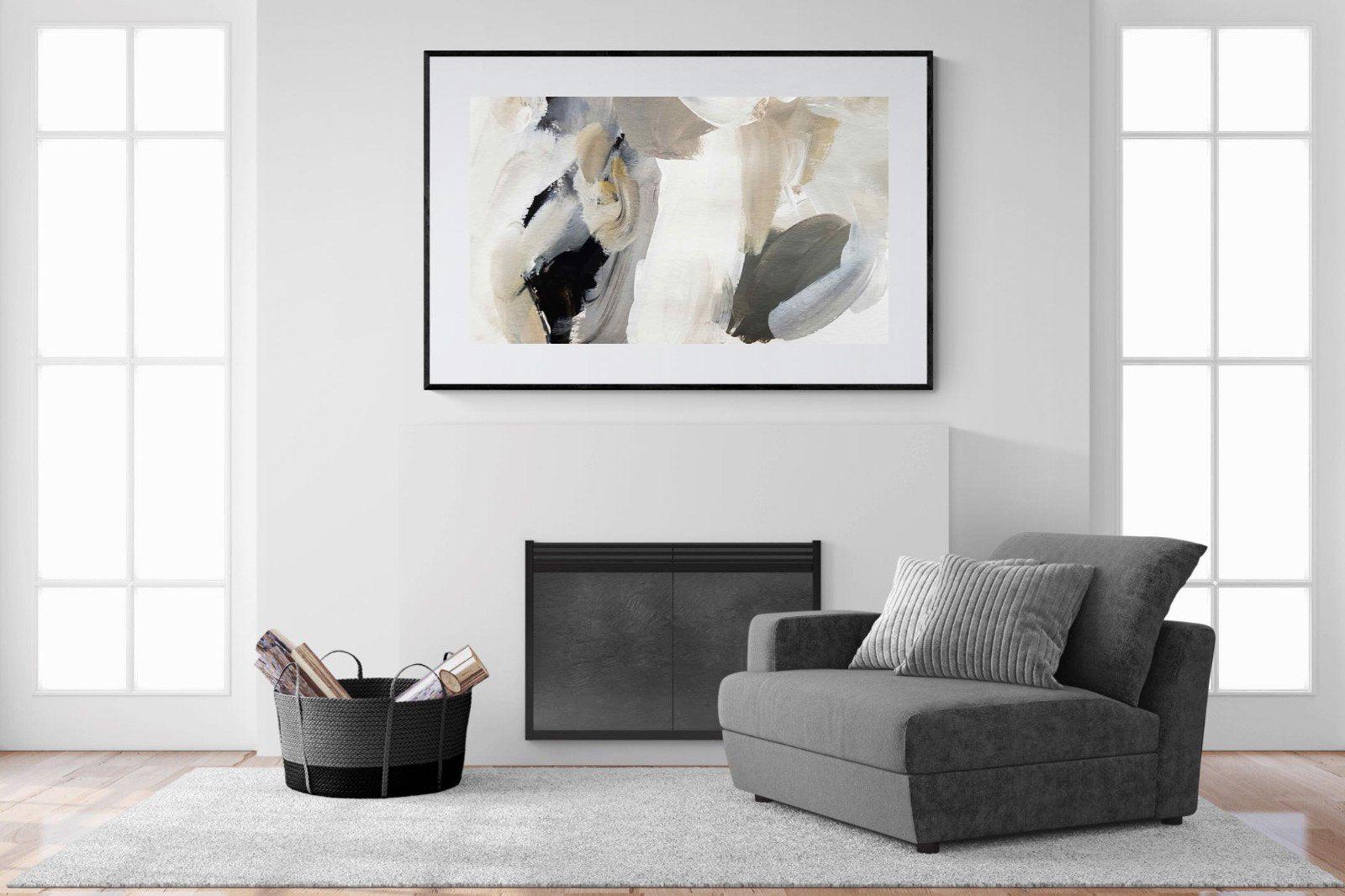 Changing Seasons #1-Wall_Art-150 x 100cm-Framed Print-Black-Pixalot
