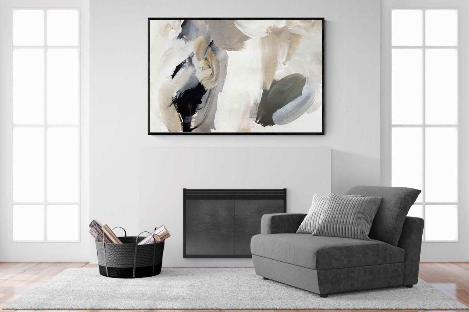 Changing Seasons #1-Wall_Art-150 x 100cm-Mounted Canvas-Black-Pixalot