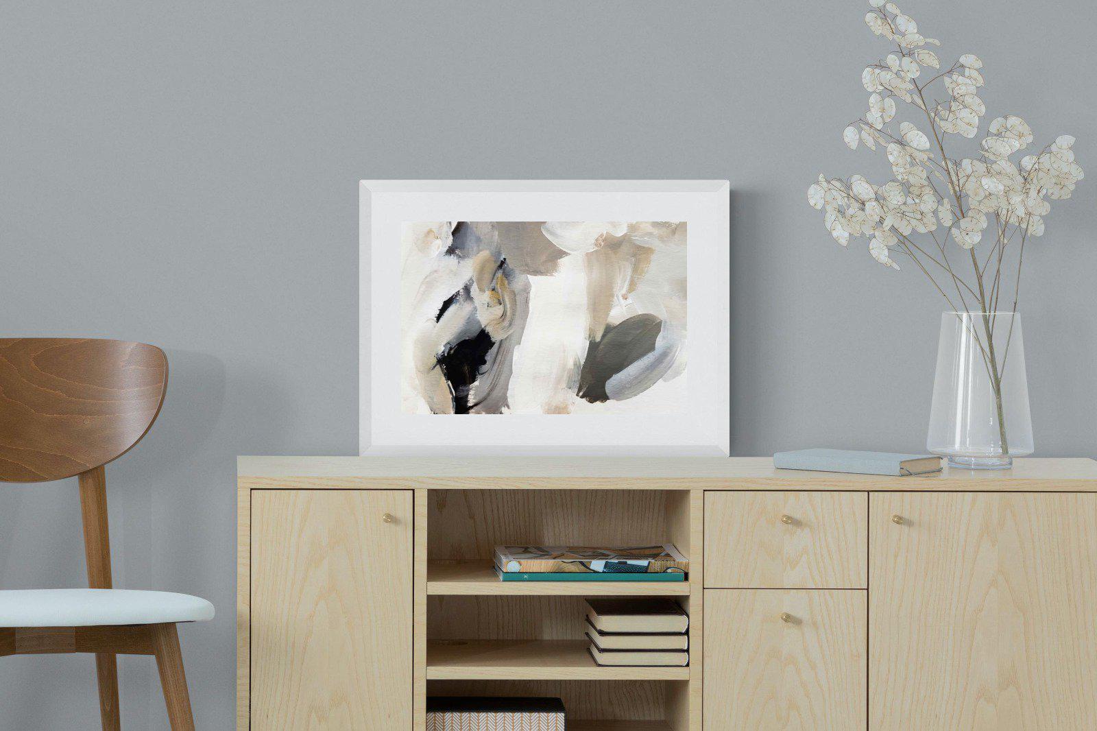 Changing Seasons #1-Wall_Art-60 x 45cm-Framed Print-White-Pixalot