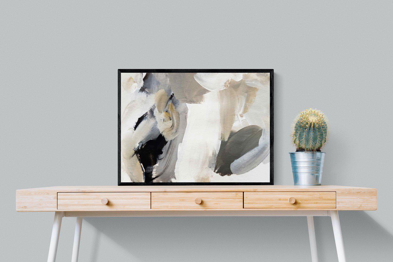 Changing Seasons #1-Wall_Art-80 x 60cm-Mounted Canvas-Black-Pixalot