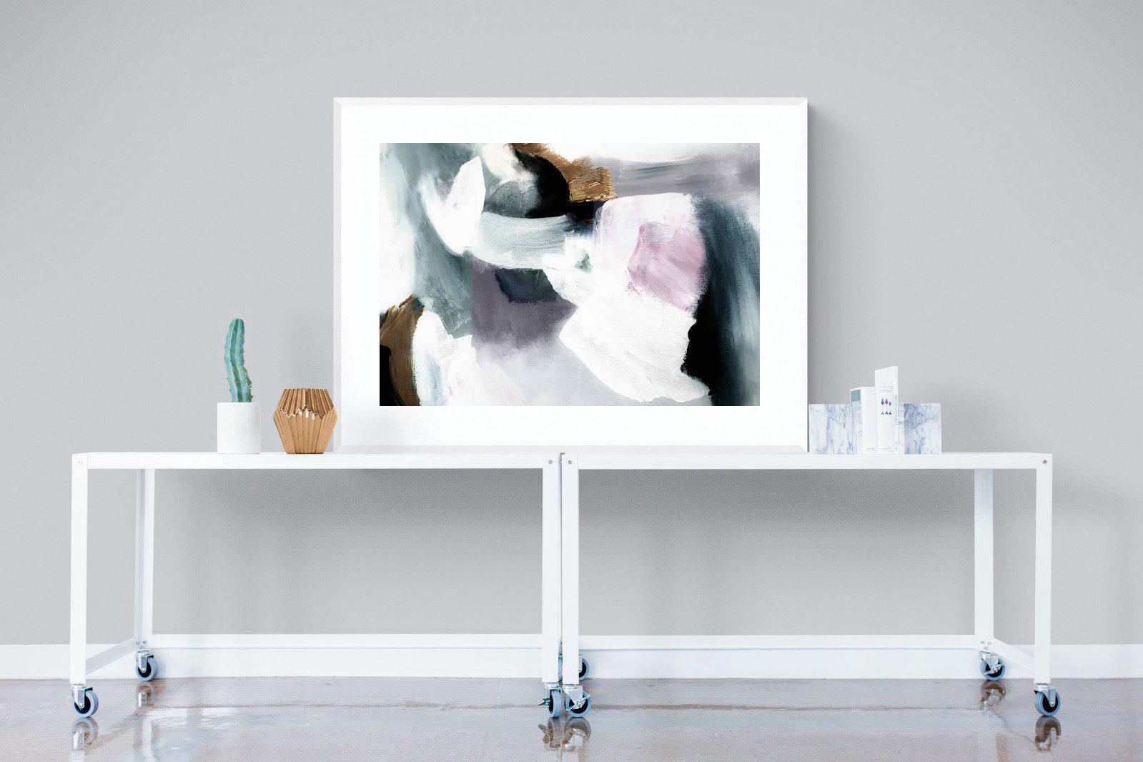 Changing Seasons #2-Wall_Art-120 x 90cm-Framed Print-White-Pixalot