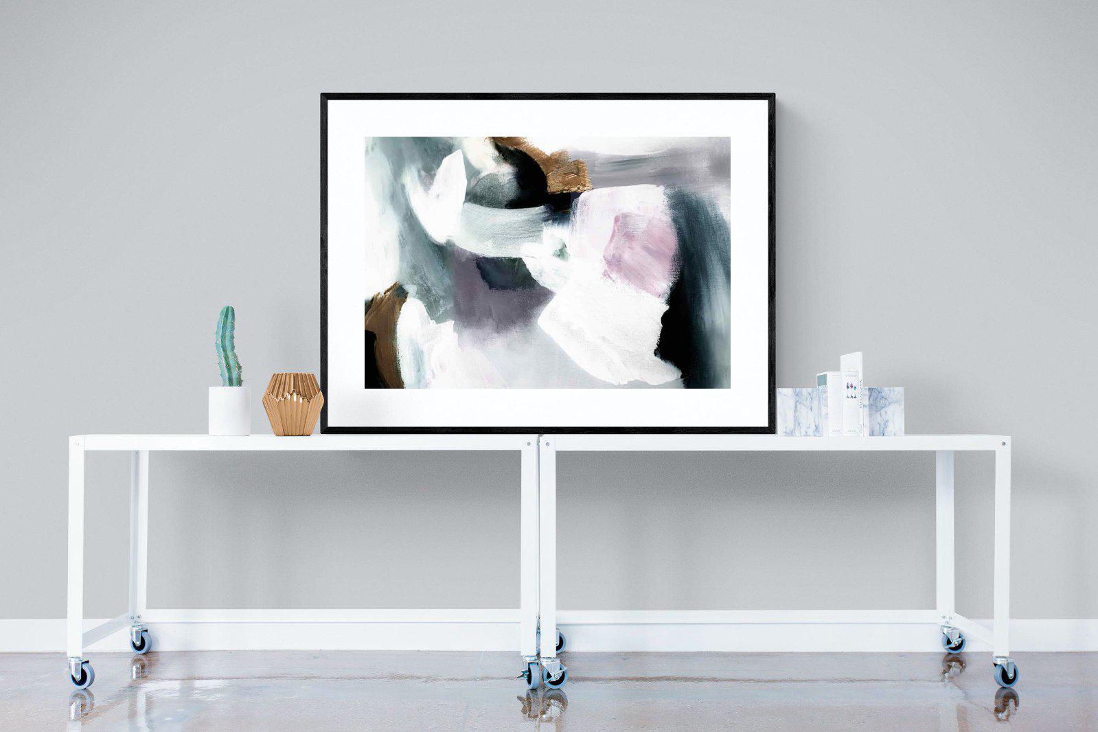 Changing Seasons #2-Wall_Art-120 x 90cm-Framed Print-Black-Pixalot