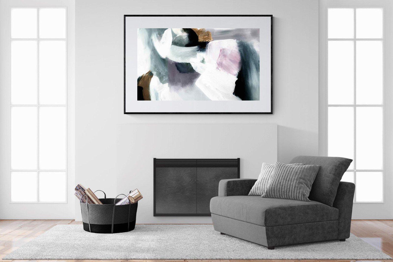 Changing Seasons #2-Wall_Art-150 x 100cm-Framed Print-Black-Pixalot