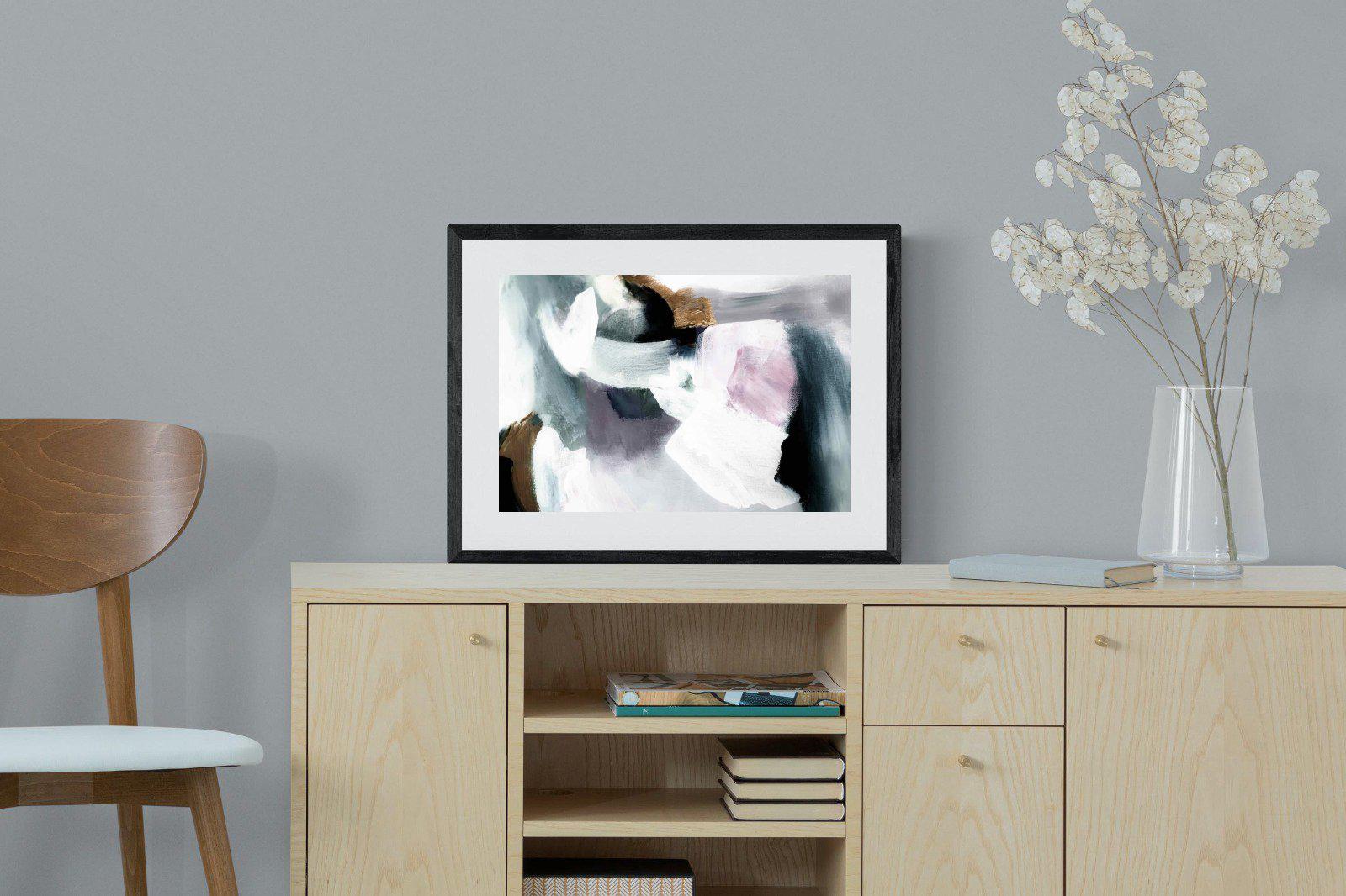 Changing Seasons #2-Wall_Art-60 x 45cm-Framed Print-Black-Pixalot