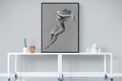 Charcoal Sketch-Wall_Art-90 x 120cm-Mounted Canvas-Black-Pixalot