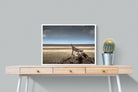 Cheetah Family-Wall_Art-80 x 60cm-Mounted Canvas-White-Pixalot