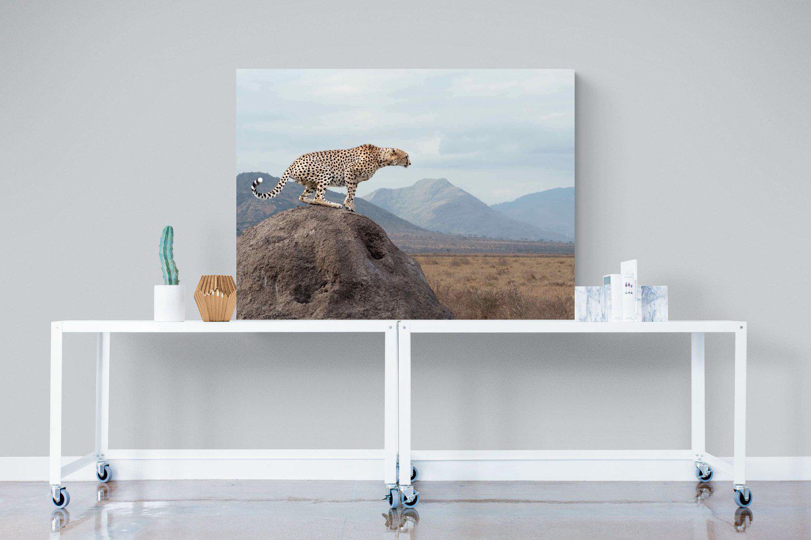 Cheetah-Wall_Art-120 x 90cm-Mounted Canvas-No Frame-Pixalot