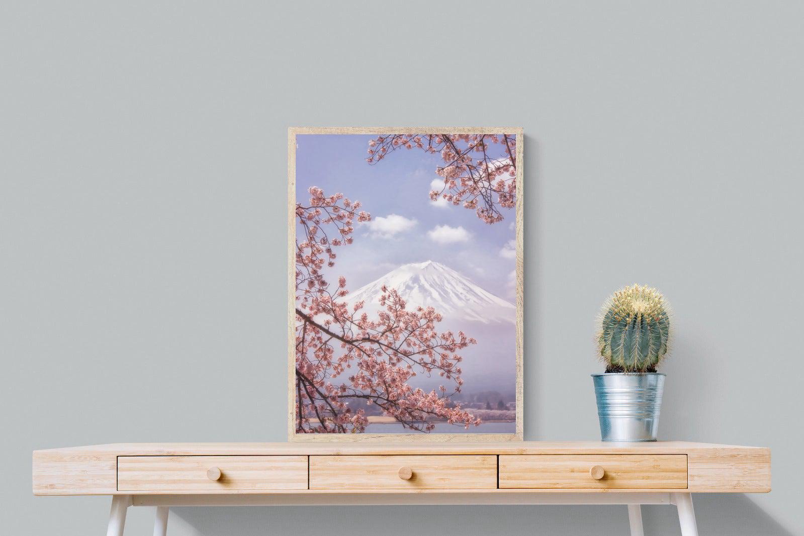 Cherry Blossom-Wall_Art-60 x 80cm-Mounted Canvas-Wood-Pixalot