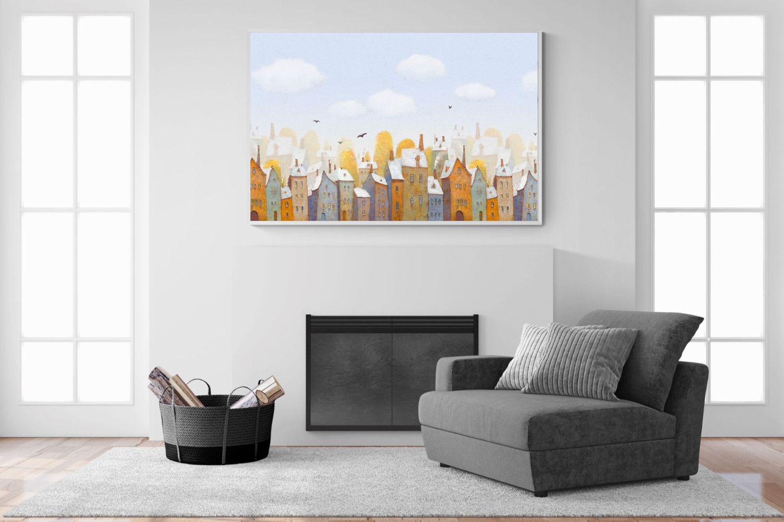 Chimneys-Wall_Art-150 x 100cm-Mounted Canvas-White-Pixalot