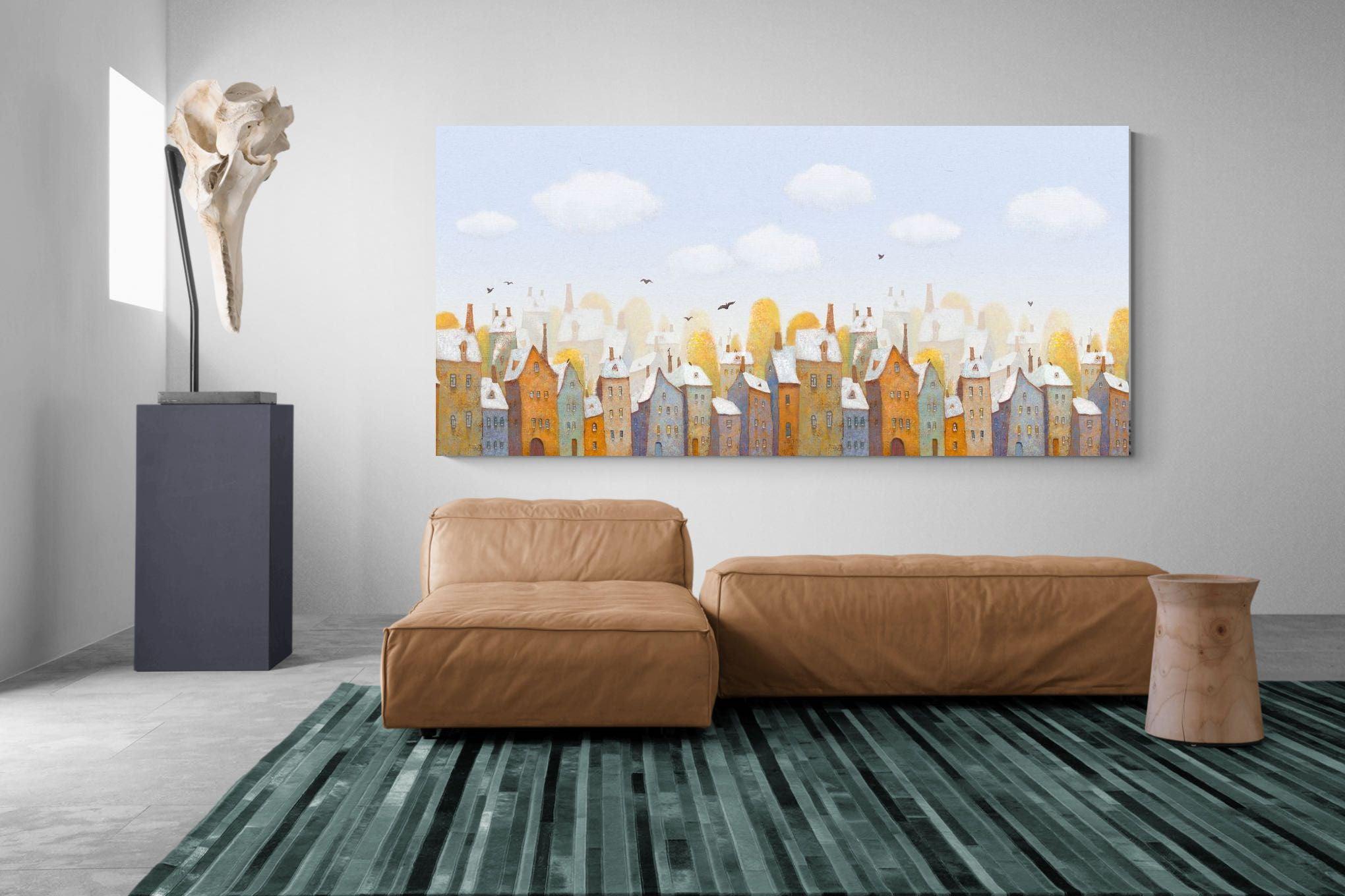 Chimneys-Wall_Art-275 x 130cm-Mounted Canvas-No Frame-Pixalot