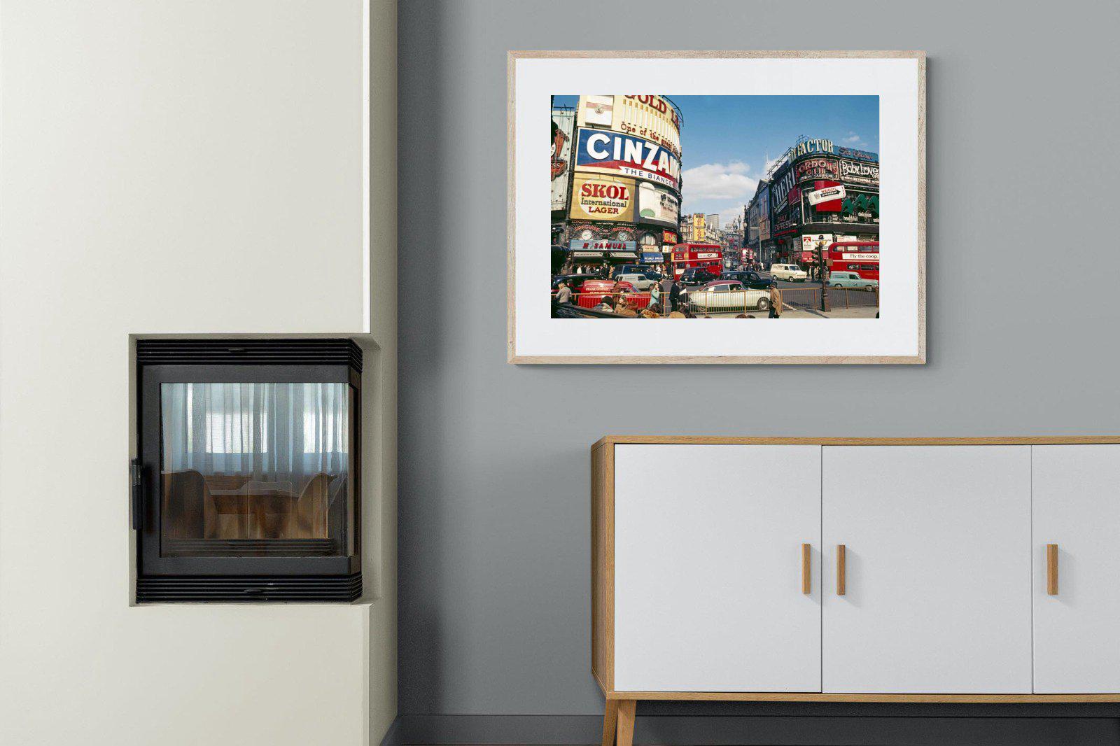Cinzano-Wall_Art-100 x 75cm-Framed Print-Wood-Pixalot