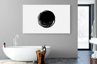 Circle Stroke-Wall_Art-180 x 110cm-Mounted Canvas-No Frame-Pixalot