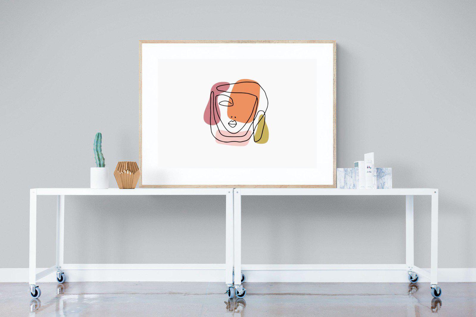 Claudine-Wall_Art-120 x 90cm-Framed Print-Wood-Pixalot