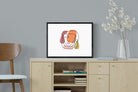 Claudine-Wall_Art-60 x 45cm-Mounted Canvas-Black-Pixalot