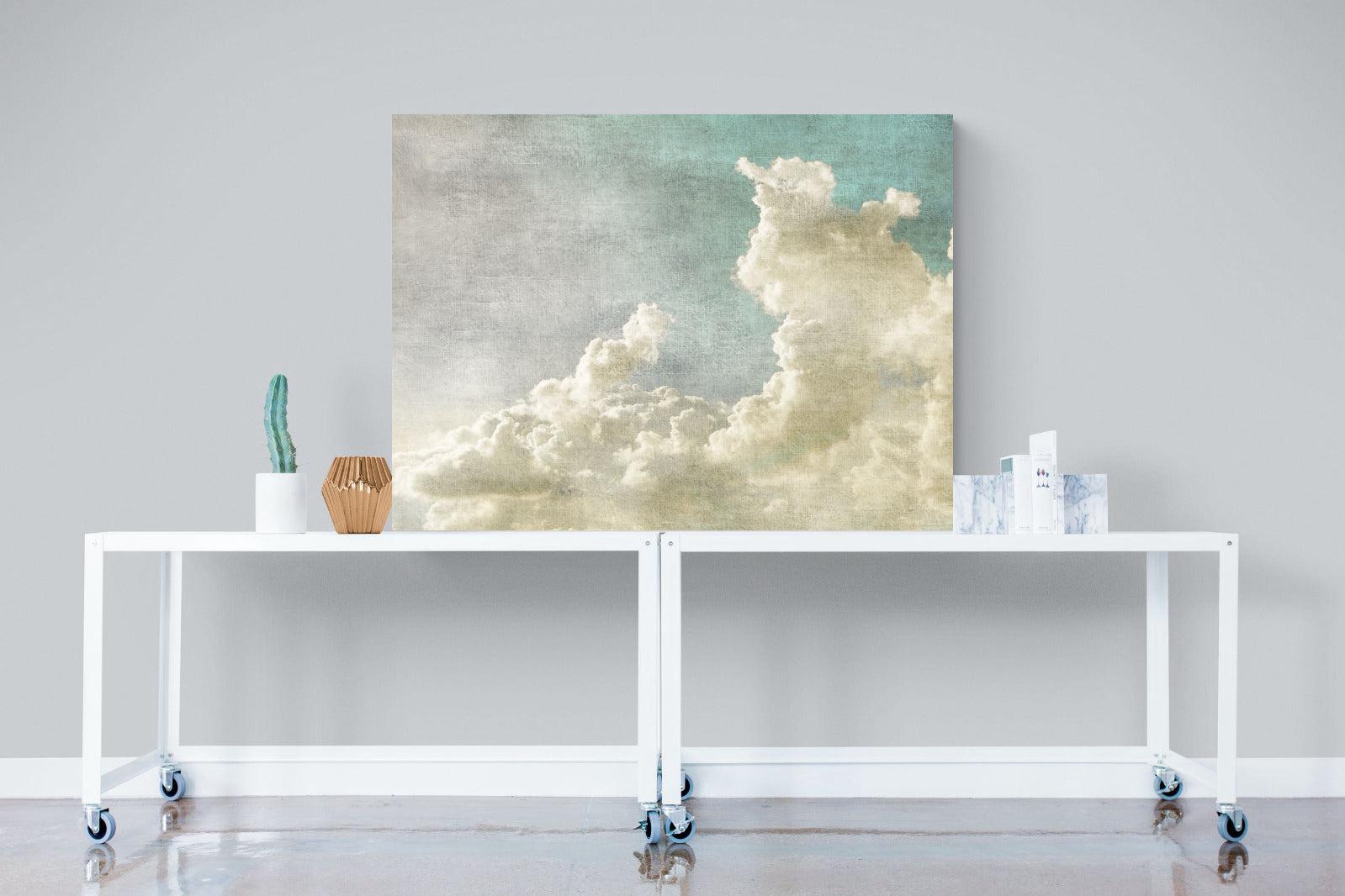 Clearing Clouds-Wall_Art-120 x 90cm-Mounted Canvas-No Frame-Pixalot