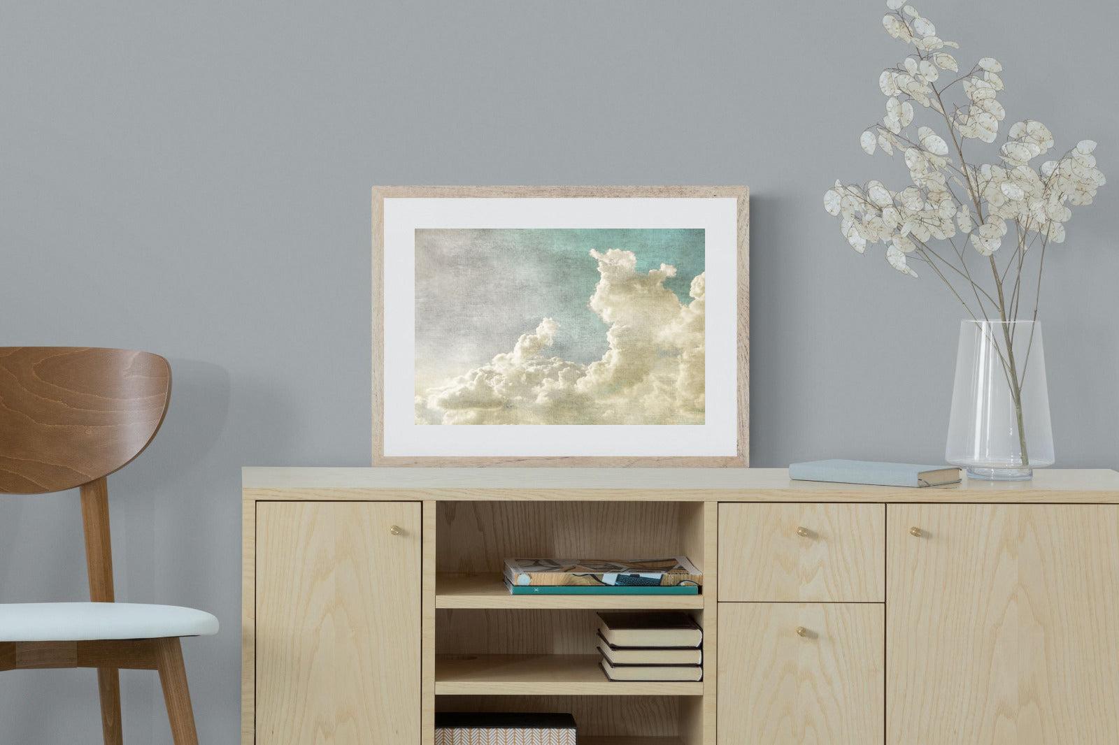Clearing Clouds-Wall_Art-60 x 45cm-Framed Print-Wood-Pixalot