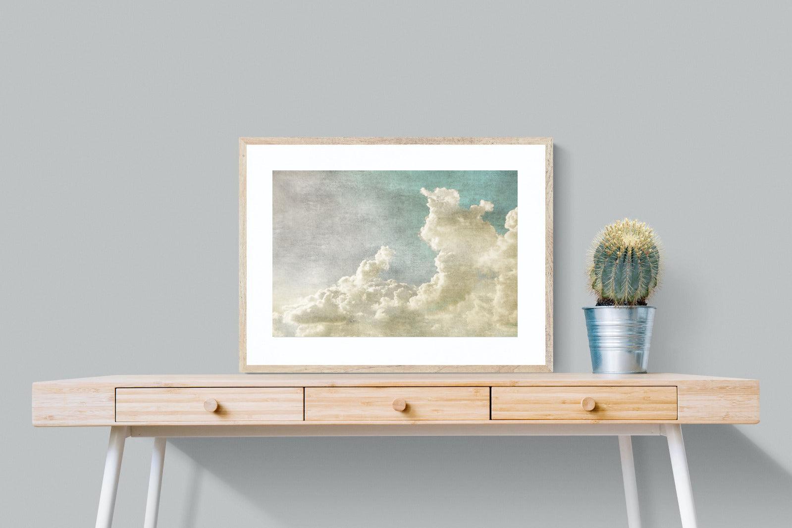 Clearing Clouds-Wall_Art-80 x 60cm-Framed Print-Wood-Pixalot
