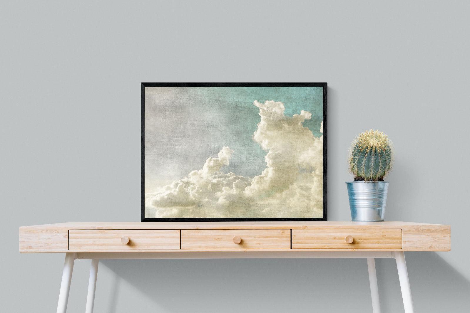 Clearing Clouds-Wall_Art-80 x 60cm-Mounted Canvas-Black-Pixalot