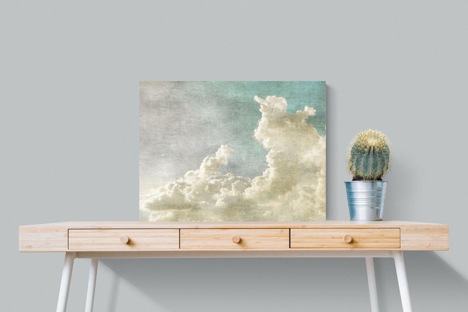 Clearing Clouds-Wall_Art-80 x 60cm-Mounted Canvas-No Frame-Pixalot