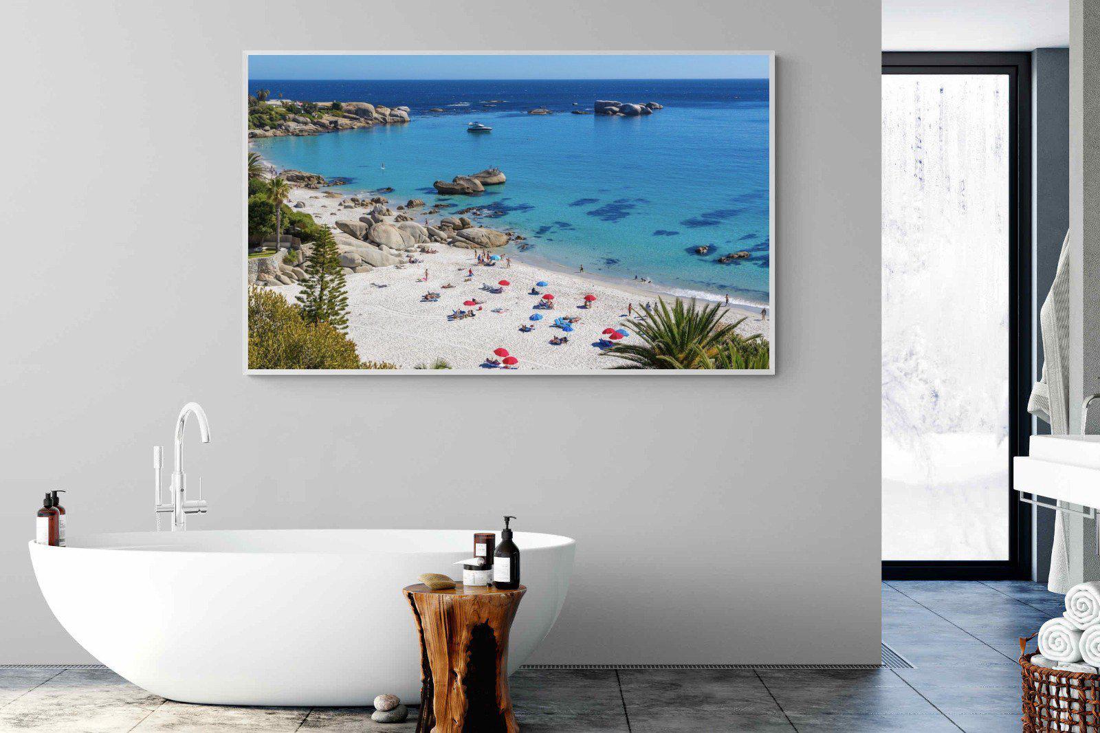 Clifton Beach-Wall_Art-180 x 110cm-Mounted Canvas-White-Pixalot