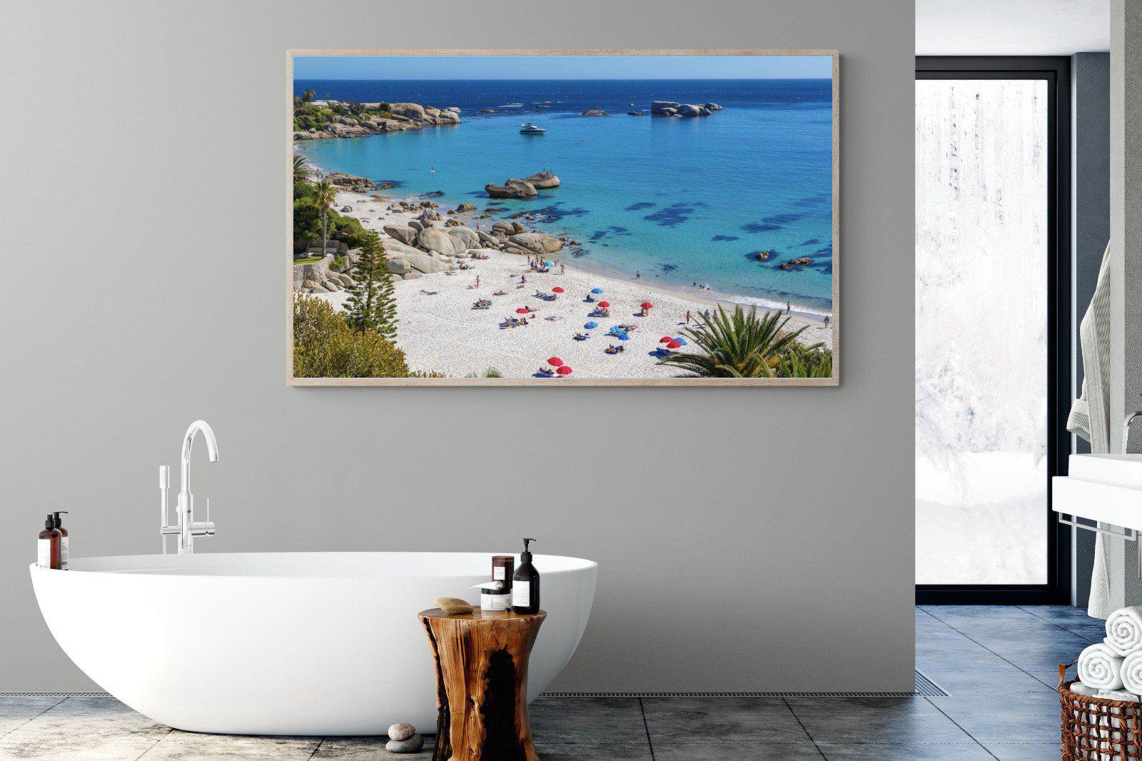 Clifton Beach-Wall_Art-180 x 110cm-Mounted Canvas-Wood-Pixalot