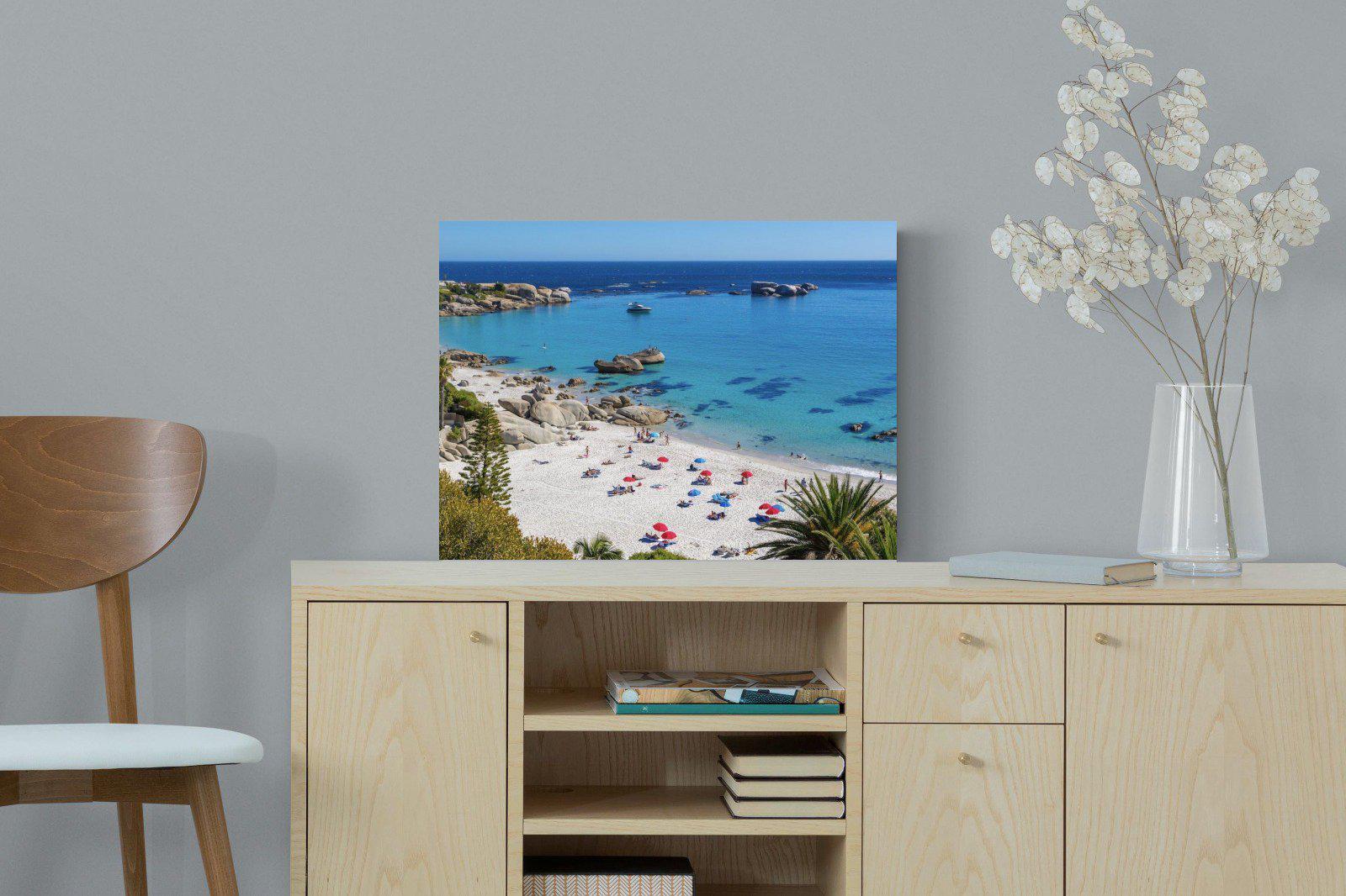 Clifton Beach-Wall_Art-60 x 45cm-Mounted Canvas-No Frame-Pixalot