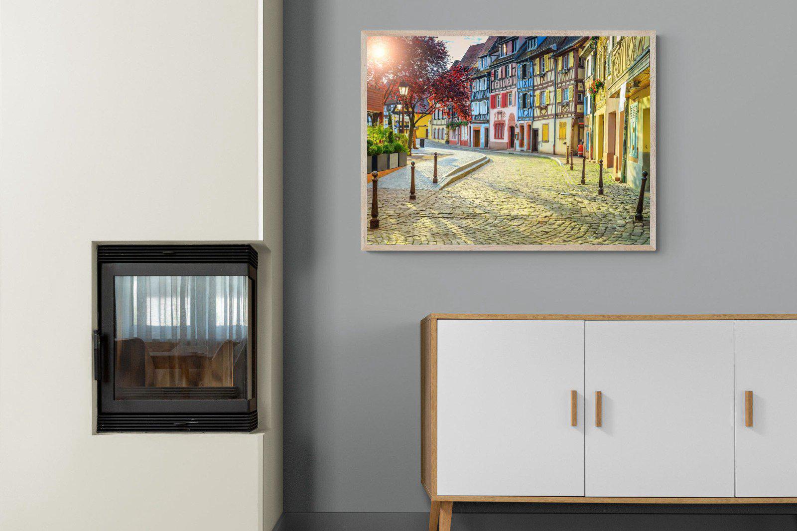 Cobbles-Wall_Art-100 x 75cm-Mounted Canvas-Wood-Pixalot