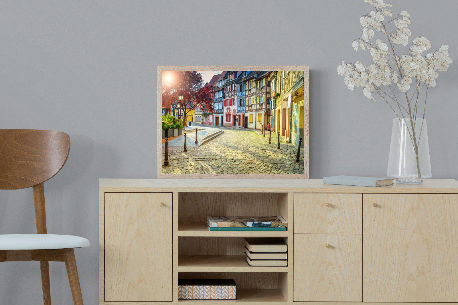 Cobbles-Wall_Art-60 x 45cm-Mounted Canvas-Wood-Pixalot