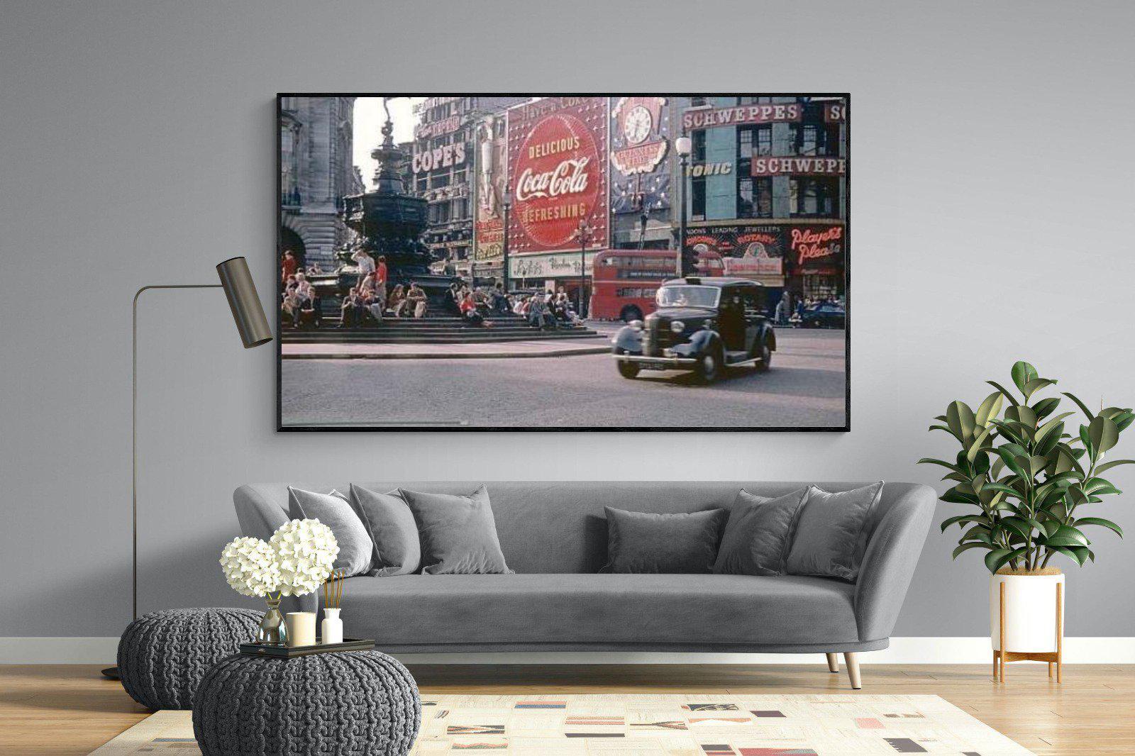 Coca-Cola-Wall_Art-220 x 130cm-Mounted Canvas-Black-Pixalot