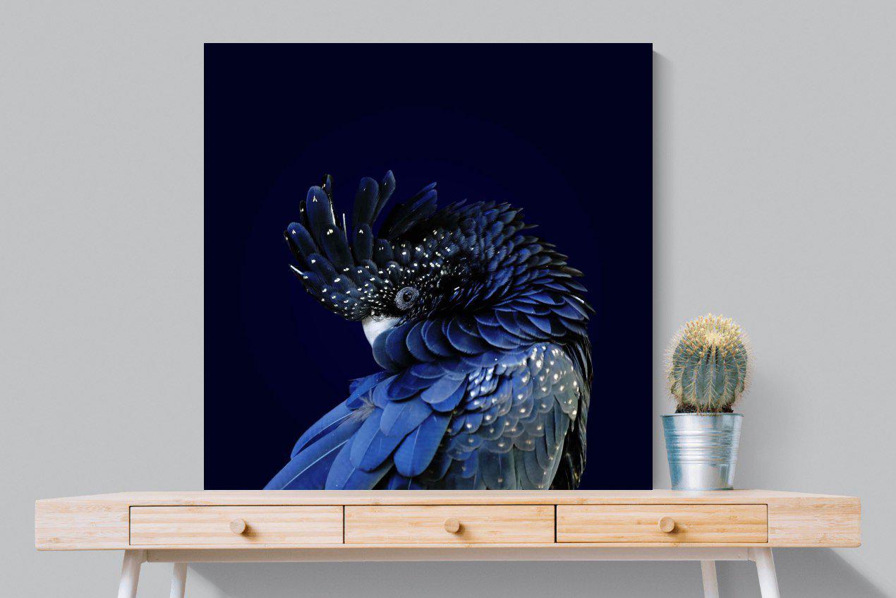 Cockatoo-Wall_Art-100 x 100cm-Mounted Canvas-No Frame-Pixalot
