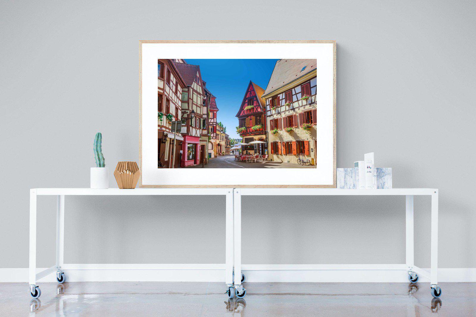 Colmar-Wall_Art-120 x 90cm-Framed Print-Wood-Pixalot