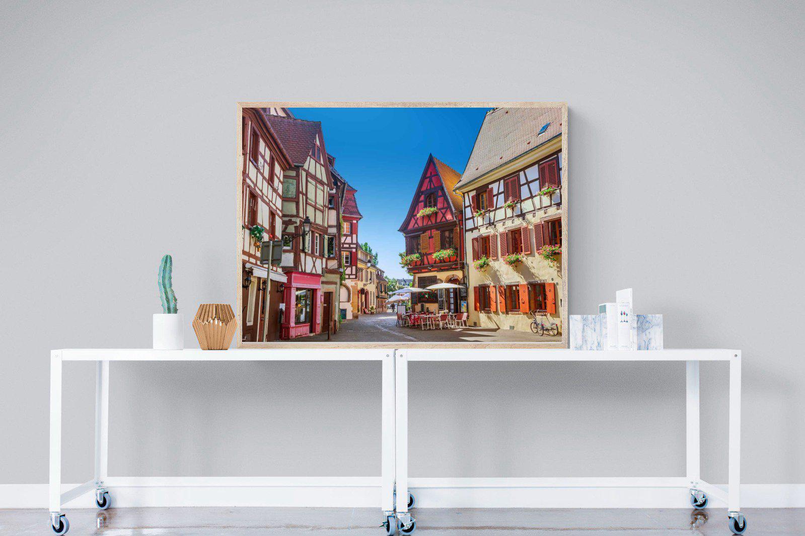 Colmar-Wall_Art-120 x 90cm-Mounted Canvas-Wood-Pixalot