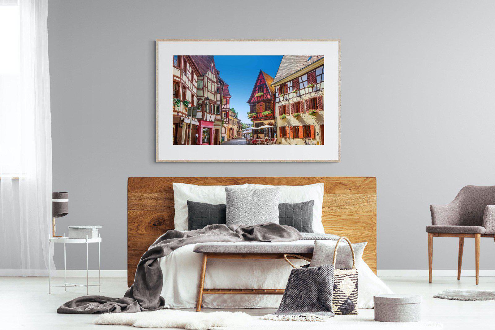 Colmar-Wall_Art-150 x 100cm-Framed Print-Wood-Pixalot