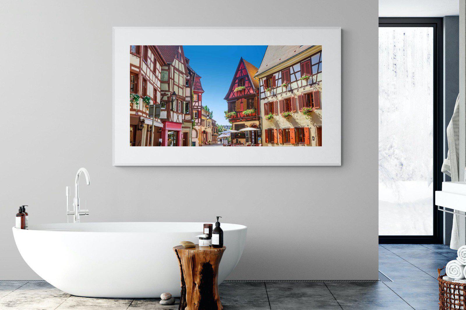 Colmar-Wall_Art-180 x 110cm-Framed Print-White-Pixalot