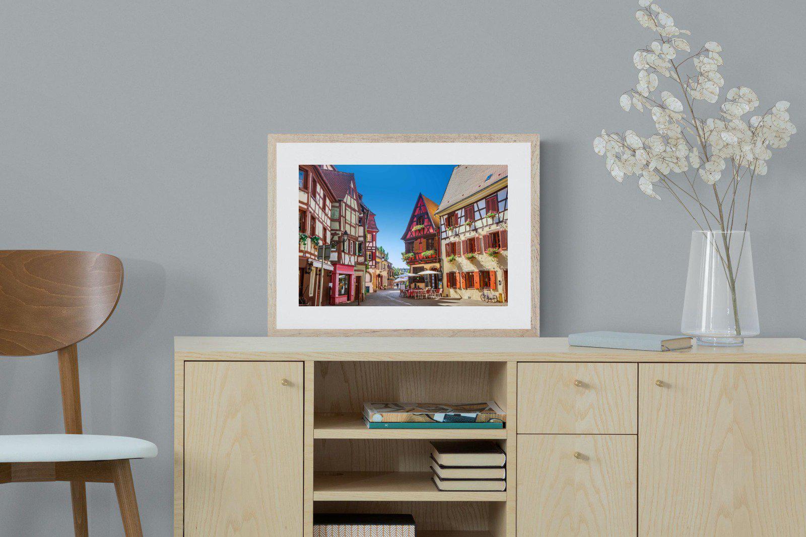 Colmar-Wall_Art-60 x 45cm-Framed Print-Wood-Pixalot