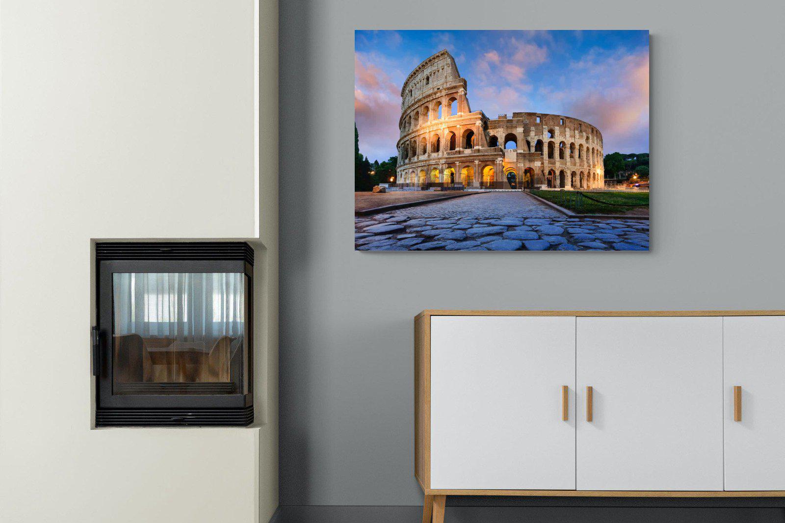 Colosseum-Wall_Art-100 x 75cm-Mounted Canvas-No Frame-Pixalot